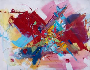 Original Abstract Expressionism Abstract Paintings by Allen Jones