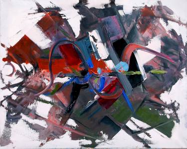 Original Abstract Expressionism Abstract Paintings by Allen Jones