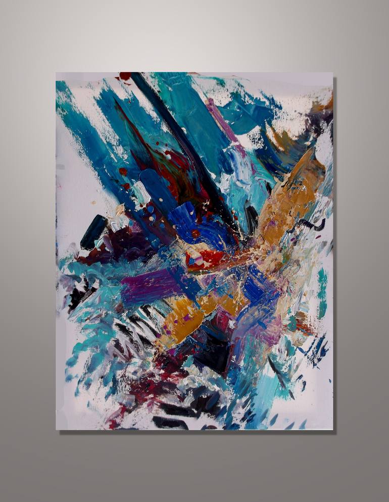 Original Abstract Painting by Allen Jones