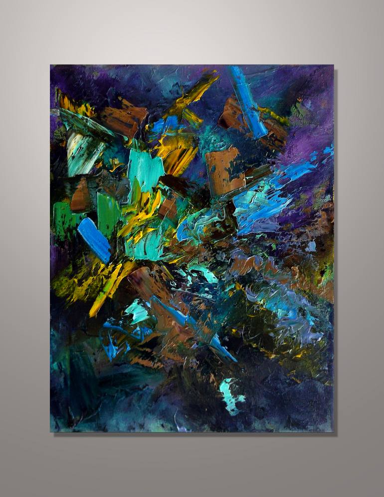 Original Abstract Painting by Allen Jones