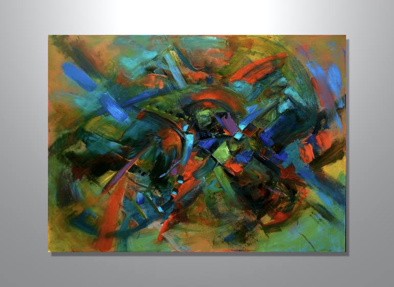 Original Abstract Painting by Allen Jones