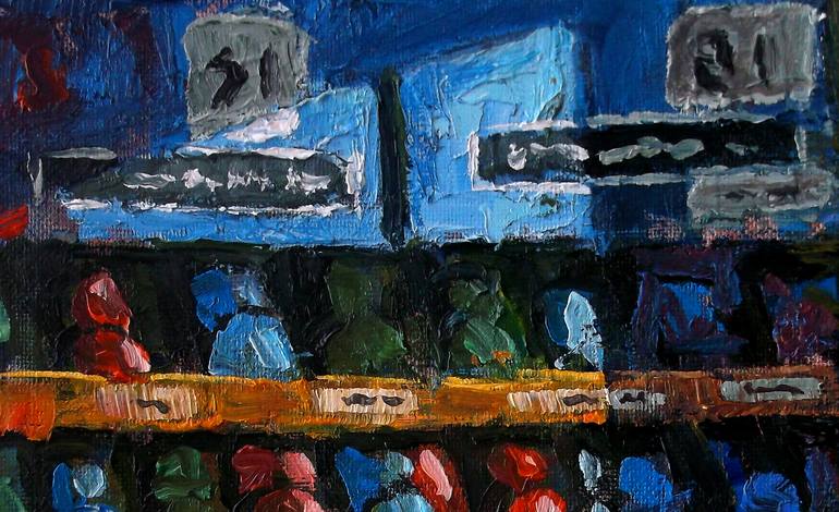 Original Abstract Expressionism Still Life Painting by Allen Jones