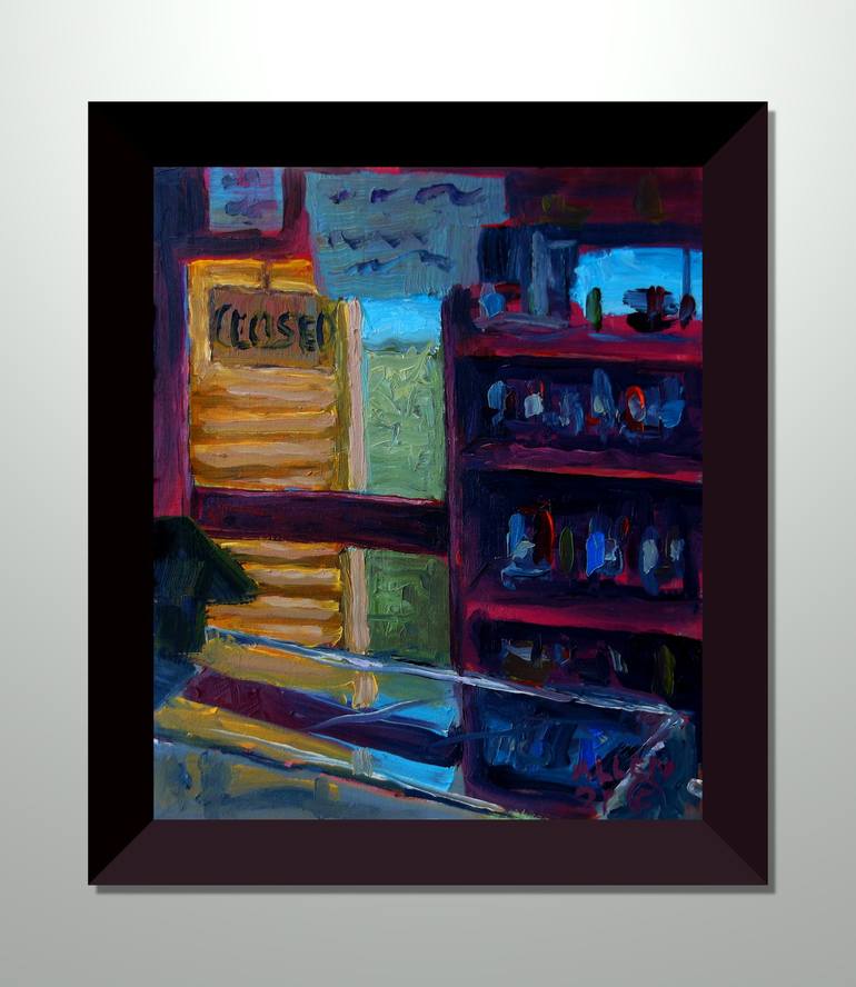 Original Abstract Food & Drink Painting by Allen Jones