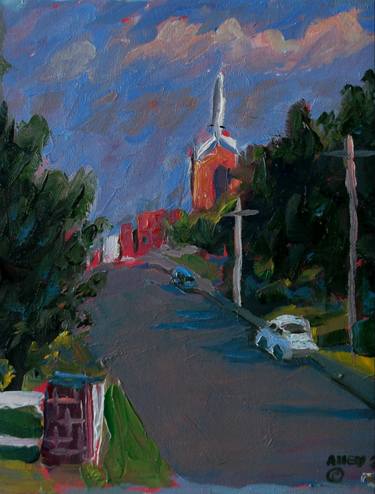 Original Expressionism Landscape Paintings by Allen Jones