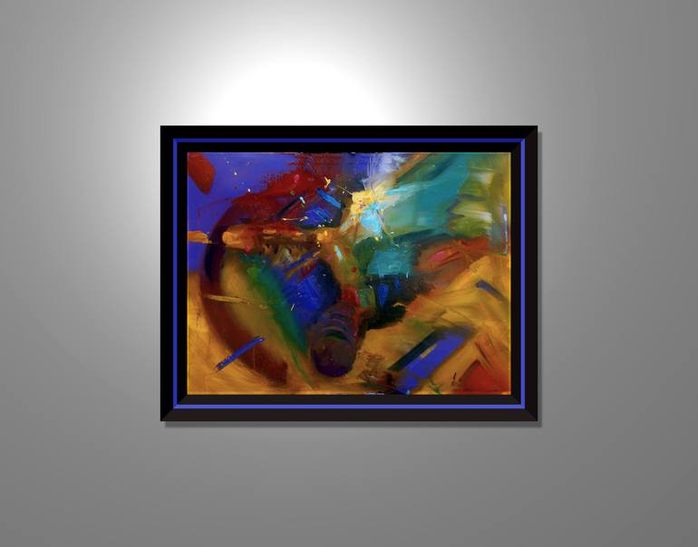 Original Abstract Painting by Allen Jones