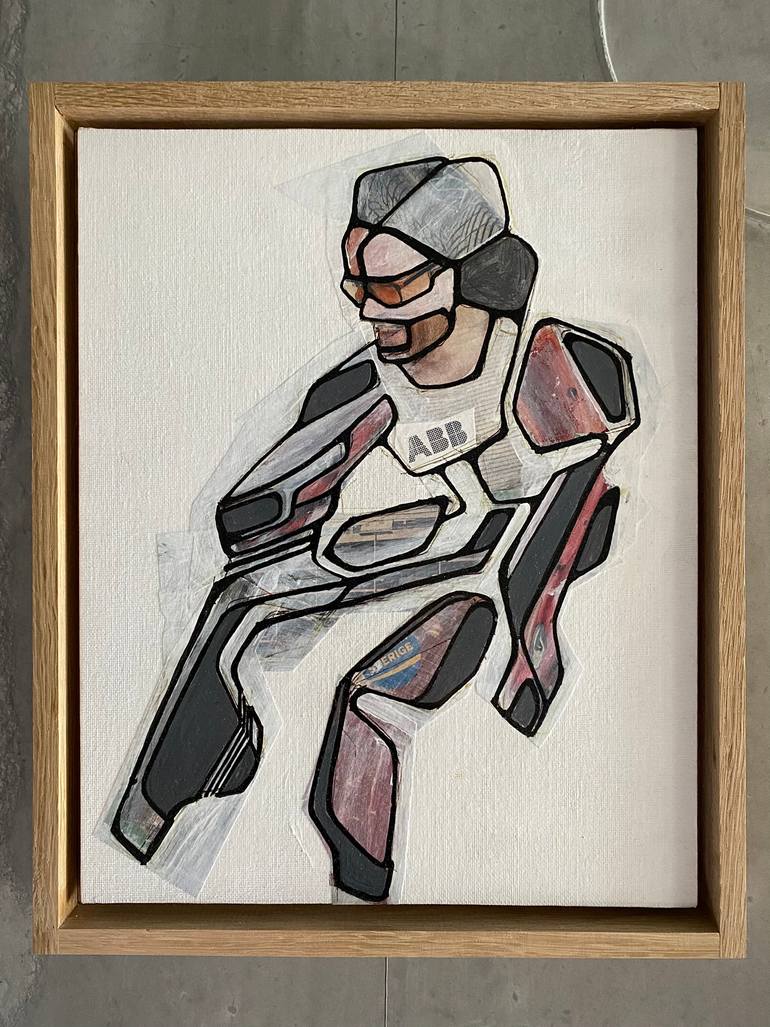 Original Conceptual Abstract Painting by Torkel Doehmers