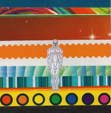 Original Conceptual Body Collage by Raul Albanece