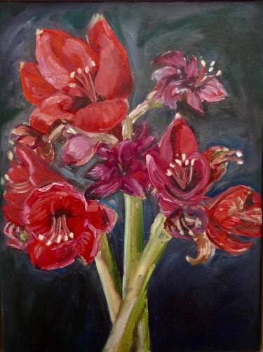 Original Floral Painting by catharina brouwer