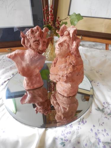 Original Figurative Classical mythology Sculpture by Daniel Anthony Ignatius