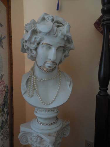 Original Figurative Portrait Sculpture by Daniel Anthony Ignatius