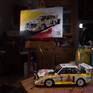 The scale model and the painting