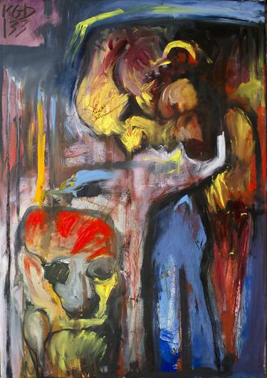 Print of Expressionism Political Paintings by Konstantinos Koufogiorgos