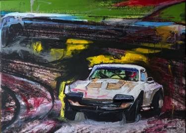 Print of Car Paintings by Konstantinos Koufogiorgos