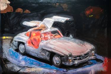 Print of Pop Art Car Paintings by Konstantinos Koufogiorgos