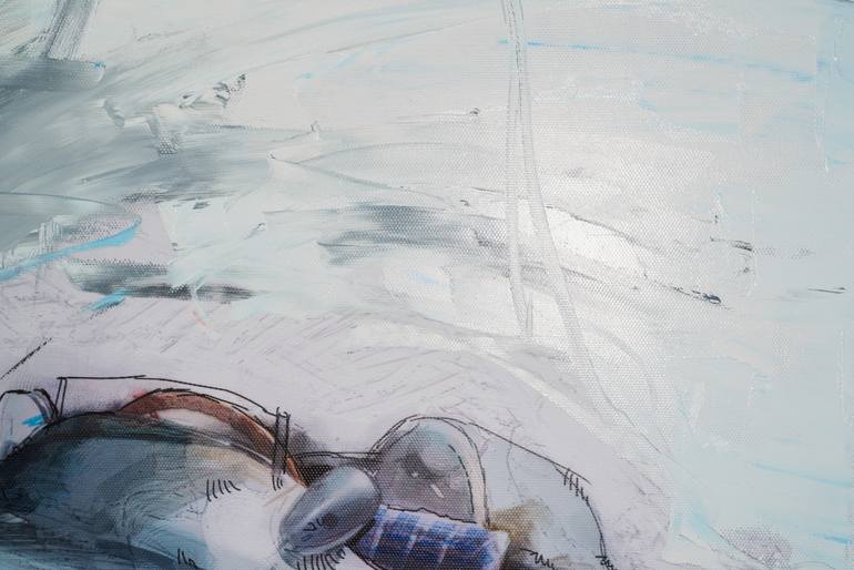 Original Pop Art Car Painting by Konstantinos Koufogiorgos