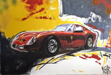 Print of Automobile Paintings by Konstantinos Koufogiorgos