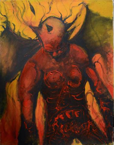 Print of Expressionism Religion Paintings by Konstantinos Koufogiorgos