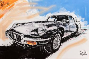 Print of Pop Art Car Paintings by Konstantinos Koufogiorgos