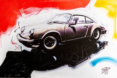 Print of Pop Art Car Paintings by Konstantinos Koufogiorgos