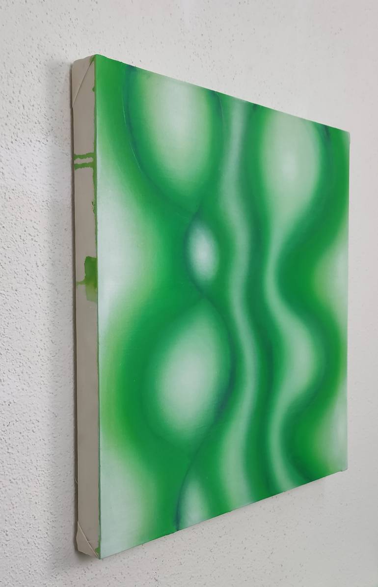 Original Conceptual Abstract Painting by Guido Pierandrei