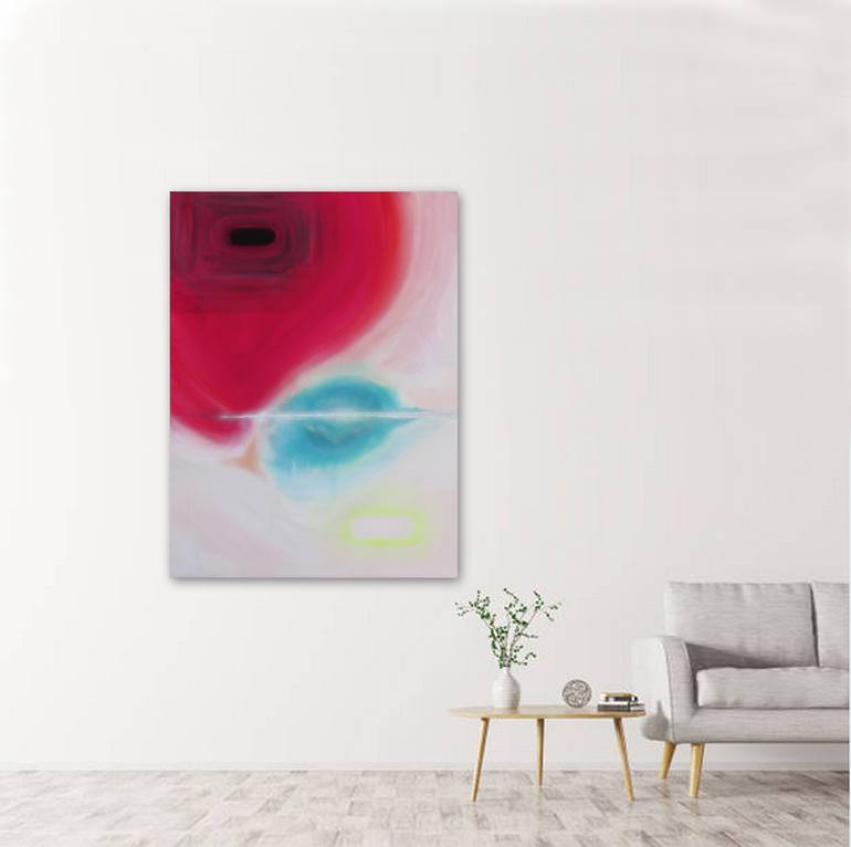 Original Abstract Painting by Guido Pierandrei