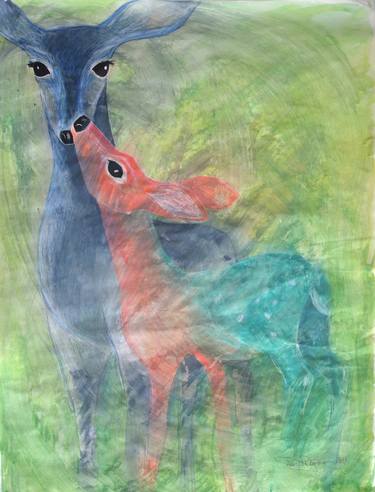 Print of Animal Paintings by Terhi Toropainen