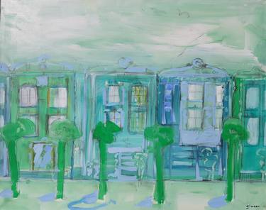 Print of Expressionism Travel Paintings by Joanna Glazer