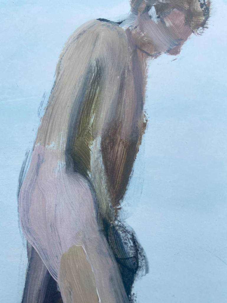 Original Contemporary Nude Painting by Inge Koetzier Van Hooff