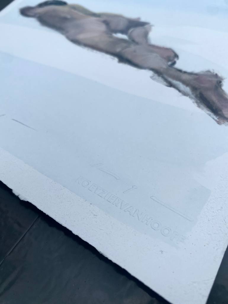 Original Contemporary Nude Painting by Inge Koetzier Van Hooff