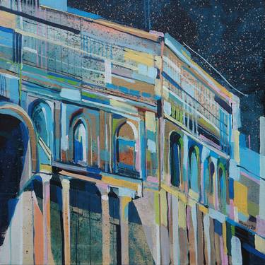 Print of Art Deco Architecture Paintings by Natalia Rozmus - Esparza