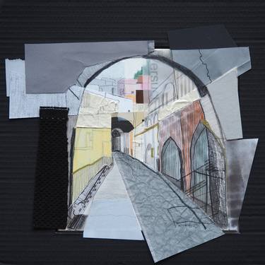 Original Architecture Collage by Natalia Rozmus - Esparza