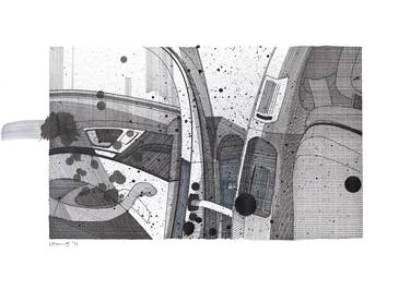 Print of Abstract Automobile Drawings by Natalia Rozmus - Esparza