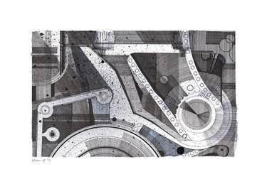 Print of Abstract Automobile Drawings by Natalia Rozmus - Esparza