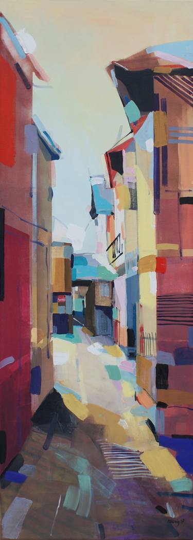 Original Architecture Paintings by Natalia Rozmus - Esparza