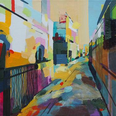 Original Architecture Paintings by Natalia Rozmus - Esparza