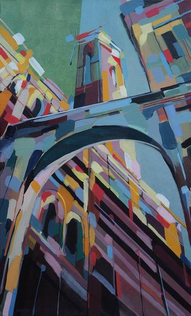 Print of Fine Art Architecture Paintings by Natalia Rozmus - Esparza