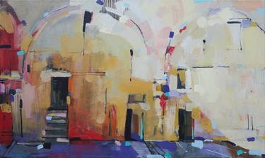 Print of Architecture Paintings by Natalia Rozmus - Esparza