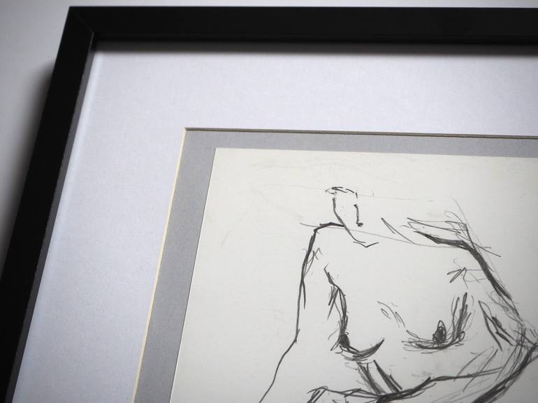 Original Figurative Body Drawing by Natalia Rozmus - Esparza