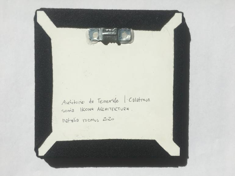 Original Abstract Expressionism Architecture Collage by Natalia Rozmus - Esparza