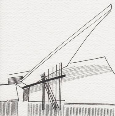 Original Architecture Drawings by Natalia Rozmus - Esparza
