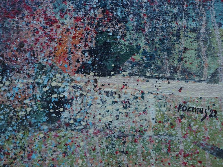 Original Art Deco Pop Culture/Celebrity Painting by Natalia Rozmus - Esparza