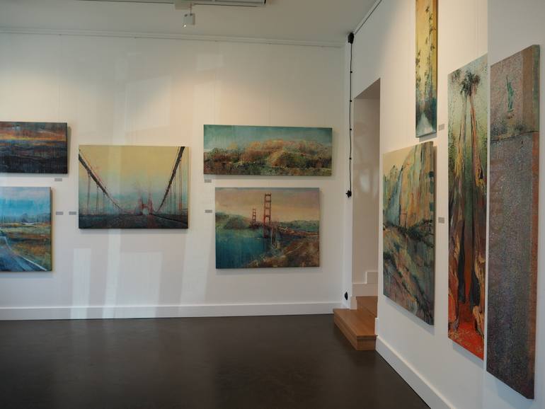 Original Art Deco Pop Culture/Celebrity Painting by Natalia Rozmus - Esparza