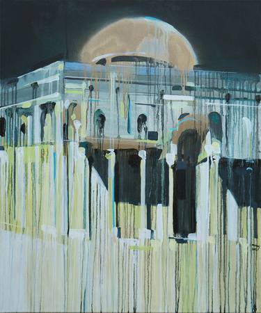 Original Architecture Paintings by Natalia Rozmus - Esparza