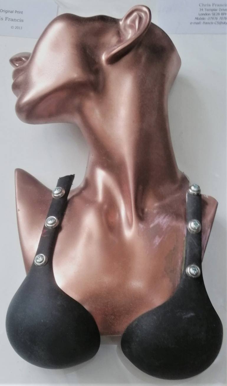 Original Pop Art Body Sculpture by Chris Francis