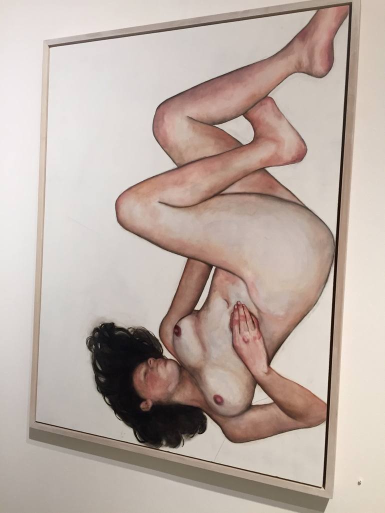 Original Nude Painting by Julianne Wallace Sterling