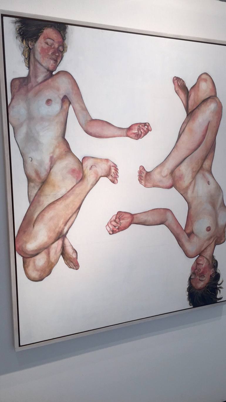 Original Nude Painting by Julianne Wallace Sterling