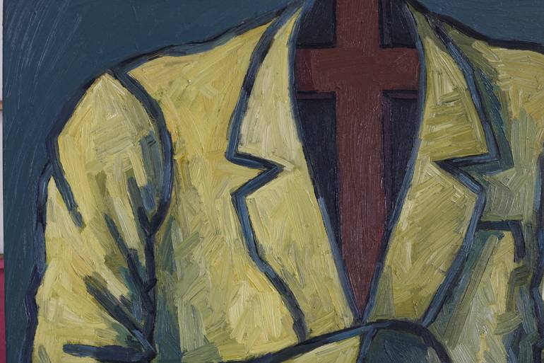 Original Expressionism Fashion Painting by Hubert Bujak