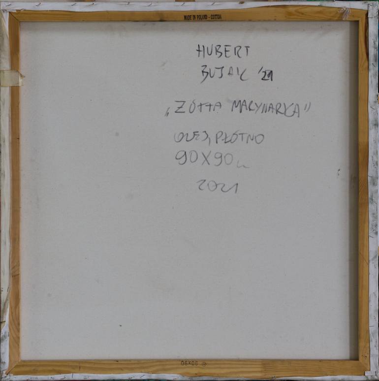 Original Expressionism Fashion Painting by Hubert Bujak