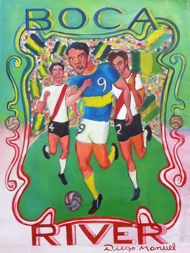 Print of Pop Art Sports Paintings by Diego Manuel Rodriguez