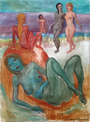 Print of Nude Paintings by Diego Manuel Rodriguez